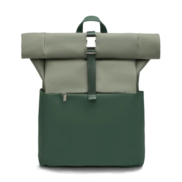 CELIMS Roll-Top Zaino Bagaglio a Mano 40x30x20 Verde