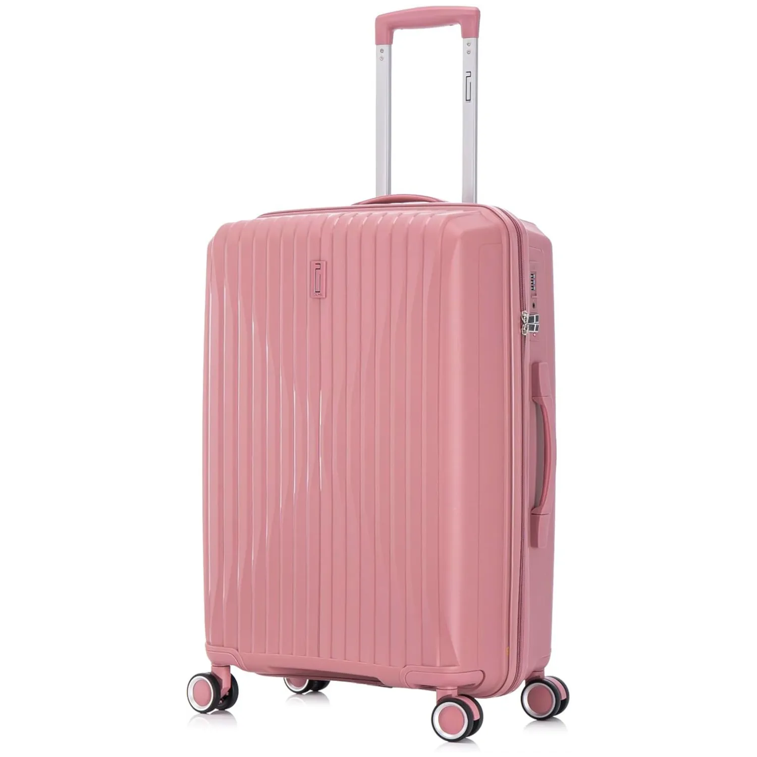 CELIMS SkyCruiser set 3 valigie rosa polipropilene