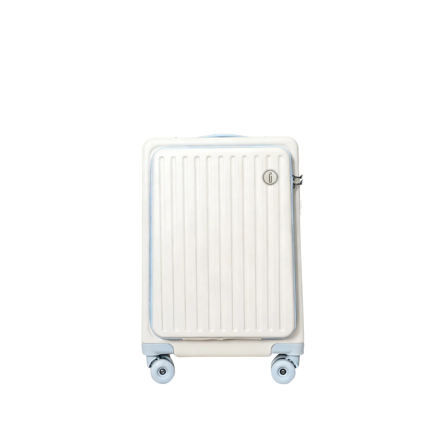 CELIMS PopSeat Valigia Cabina Bambino Bianco-Blu con seduta