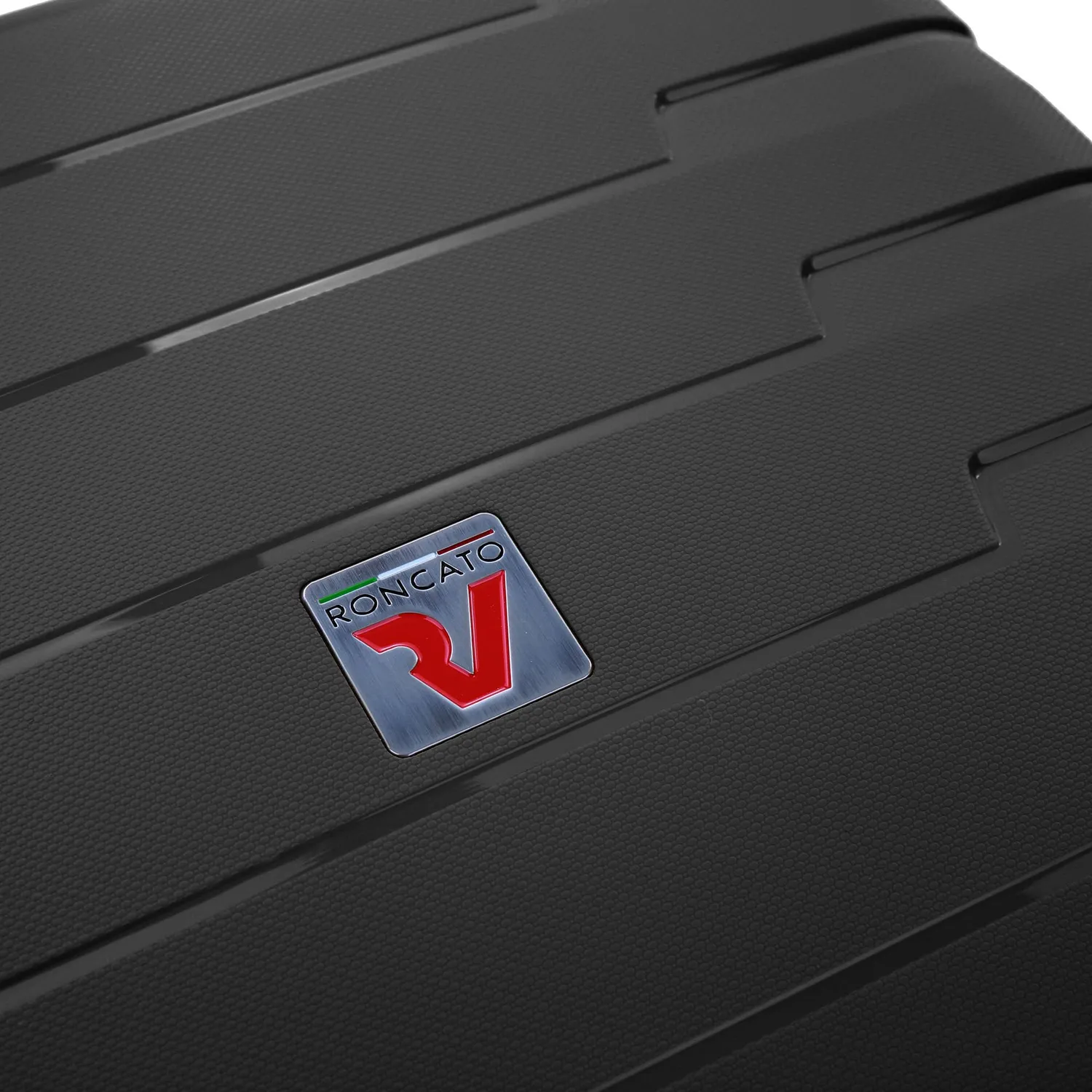 Roncato Skyline Valigia Grande Nero Trolley 4 Ruote Espandibile