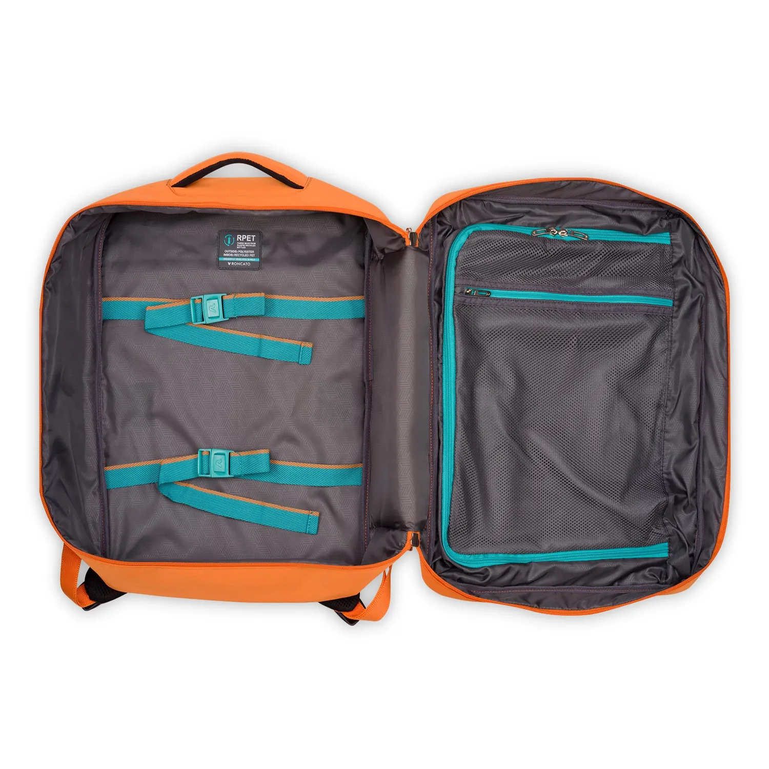 Roncato Crosslite Ryanair zaino 40x20x25 mango 20L