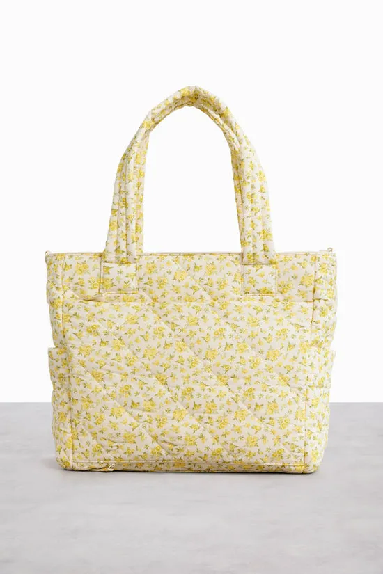 Beis The Tote borsa Garden Party capiente da cabina