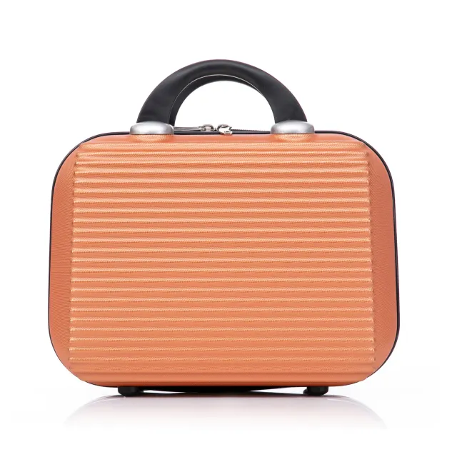 CELIMS Vanity 30 cm beauty case rigido Arancione ABS leggero