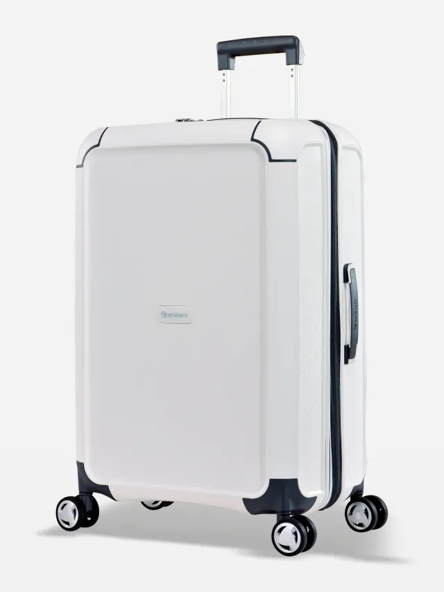 Eminent Aegis Trolley Medio Espandibile Bianco Rigido
