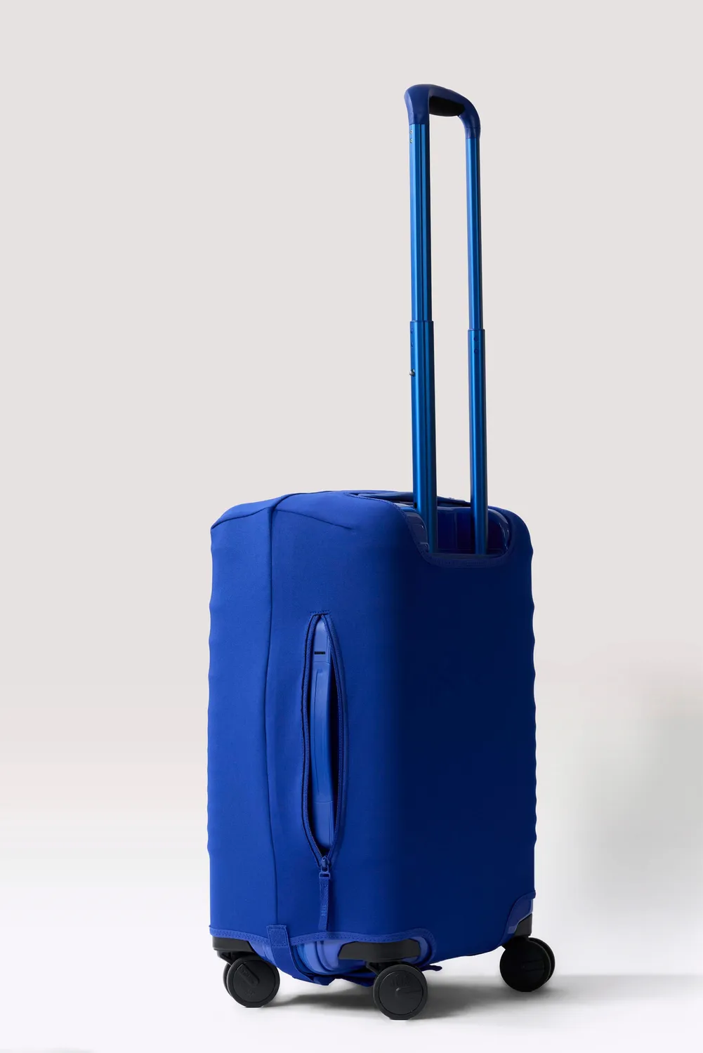 Beis Carry-On copertura valigia blu cobalto lavabile