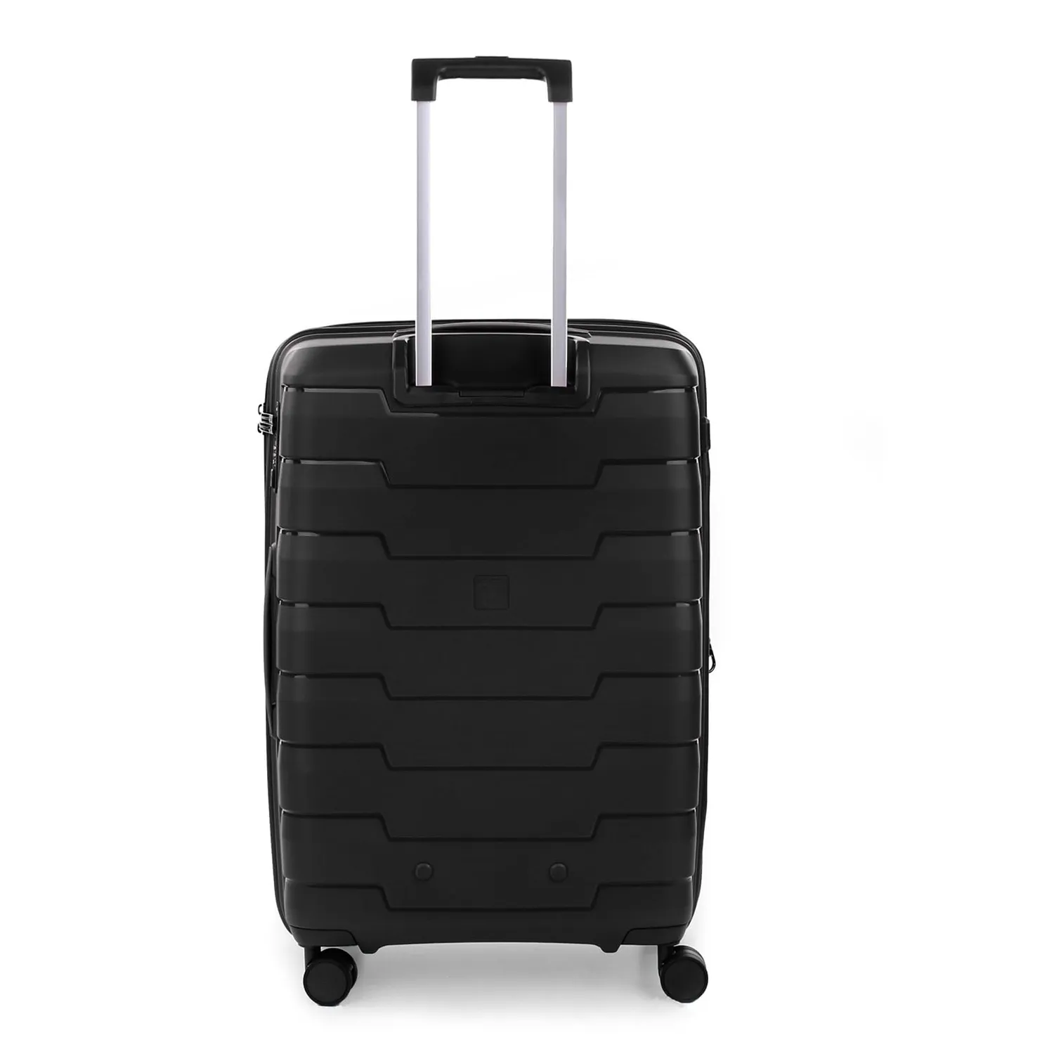 Roncato Skyline valigia nera 70 cm espandibile