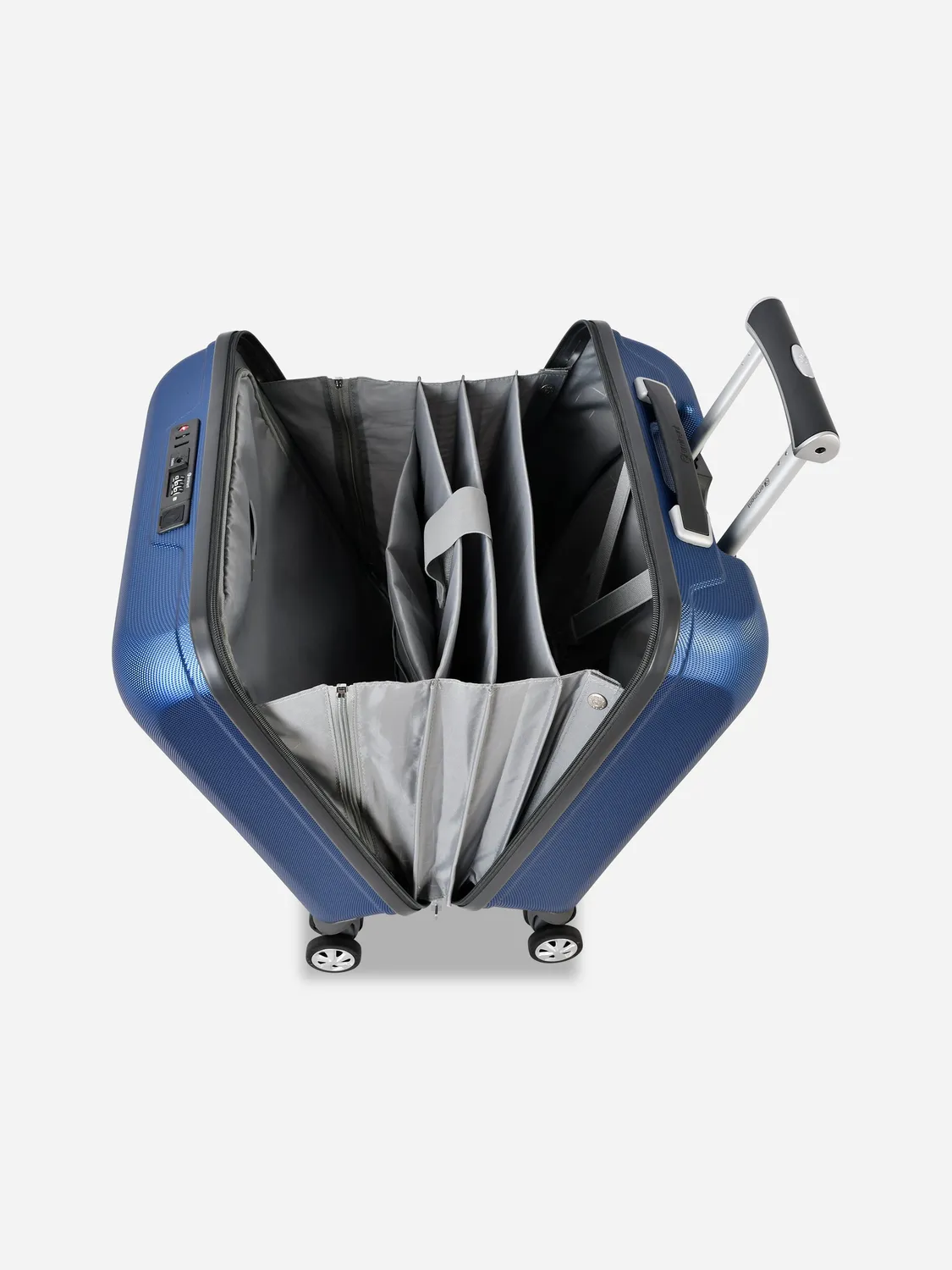 Eminent Kapstadt Ingresso pilota trolley blu USB