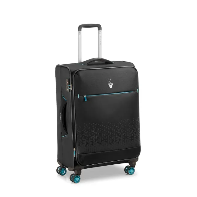 Roncato Crosslite trolley medio 65 cm espandibile nero 73 L