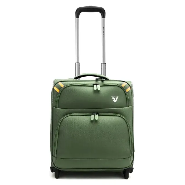 Roncato Twin trolley cabina 45cm verde militare TSA