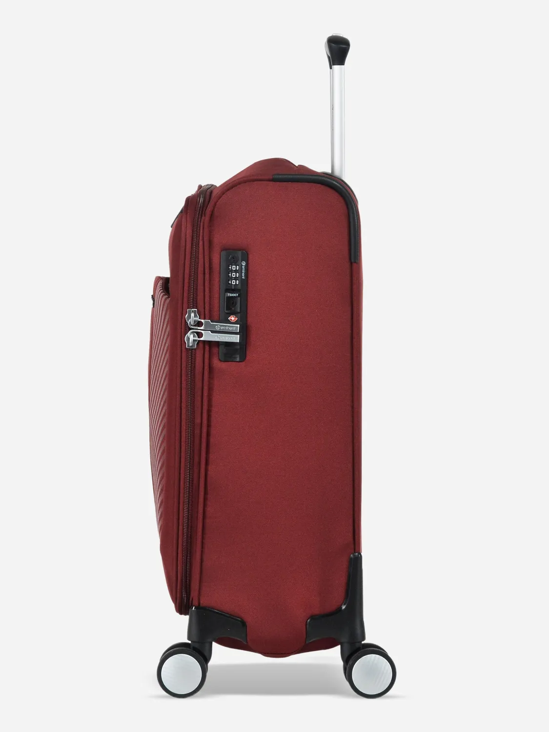 Eminent Columbus Cabina trolley morbido rosso idrorepellente