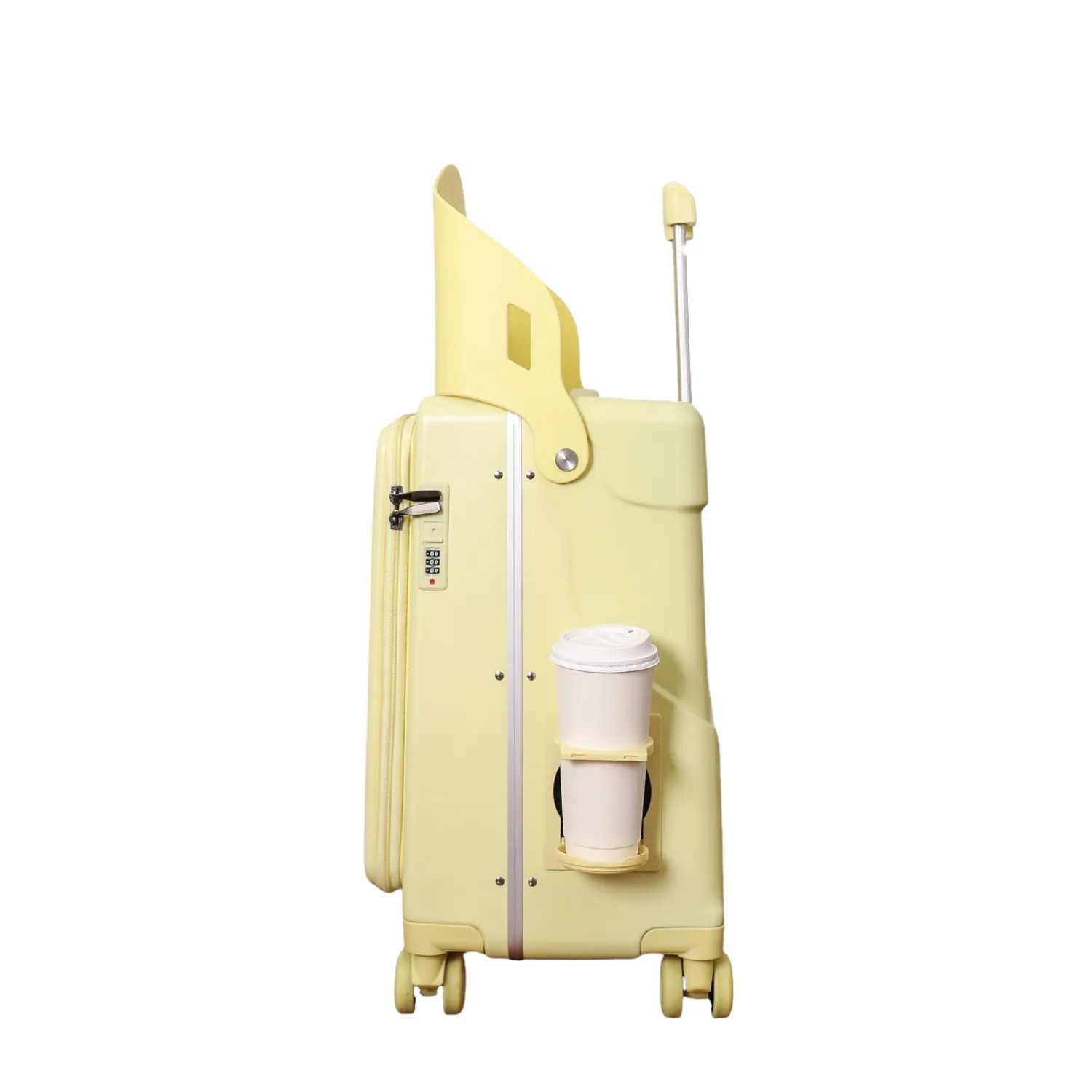 CELIMS PopSeat Valigia Cabina con Seggiolino blu con freno