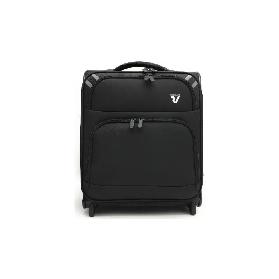Roncato trolley cabina tessuto 45x36x20 easyJet nero TSA