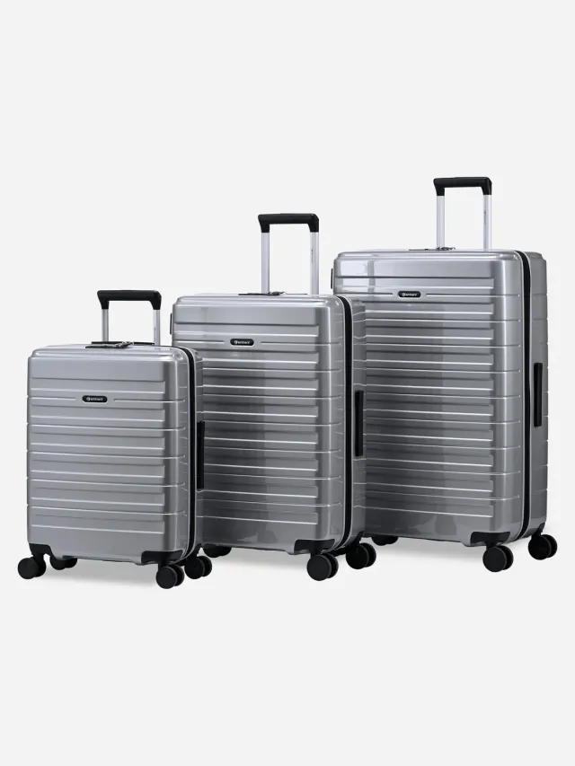 Eminent Voyager Set valigie argento espandibile