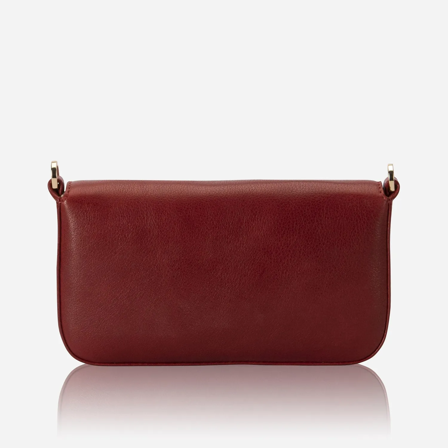 Jekyll & Hide Paris Clutch pochette rossa pelle catena