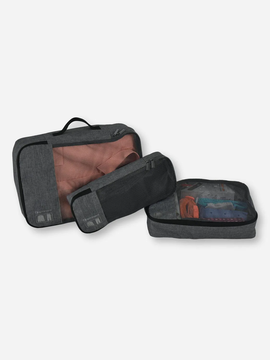 Eminent Set 3 Packing Cube Organizer Valigia leggeri
