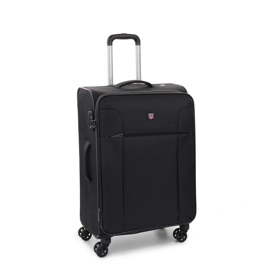 Roncato Evolution trolley medio espandibile nero 4 ruote TSA