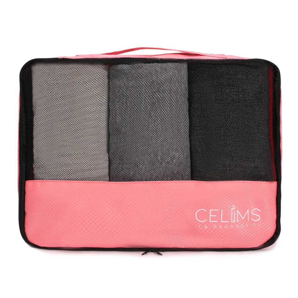 CELIMS Packing Cube Organizer Valigia Rosa Nuvola Singolo