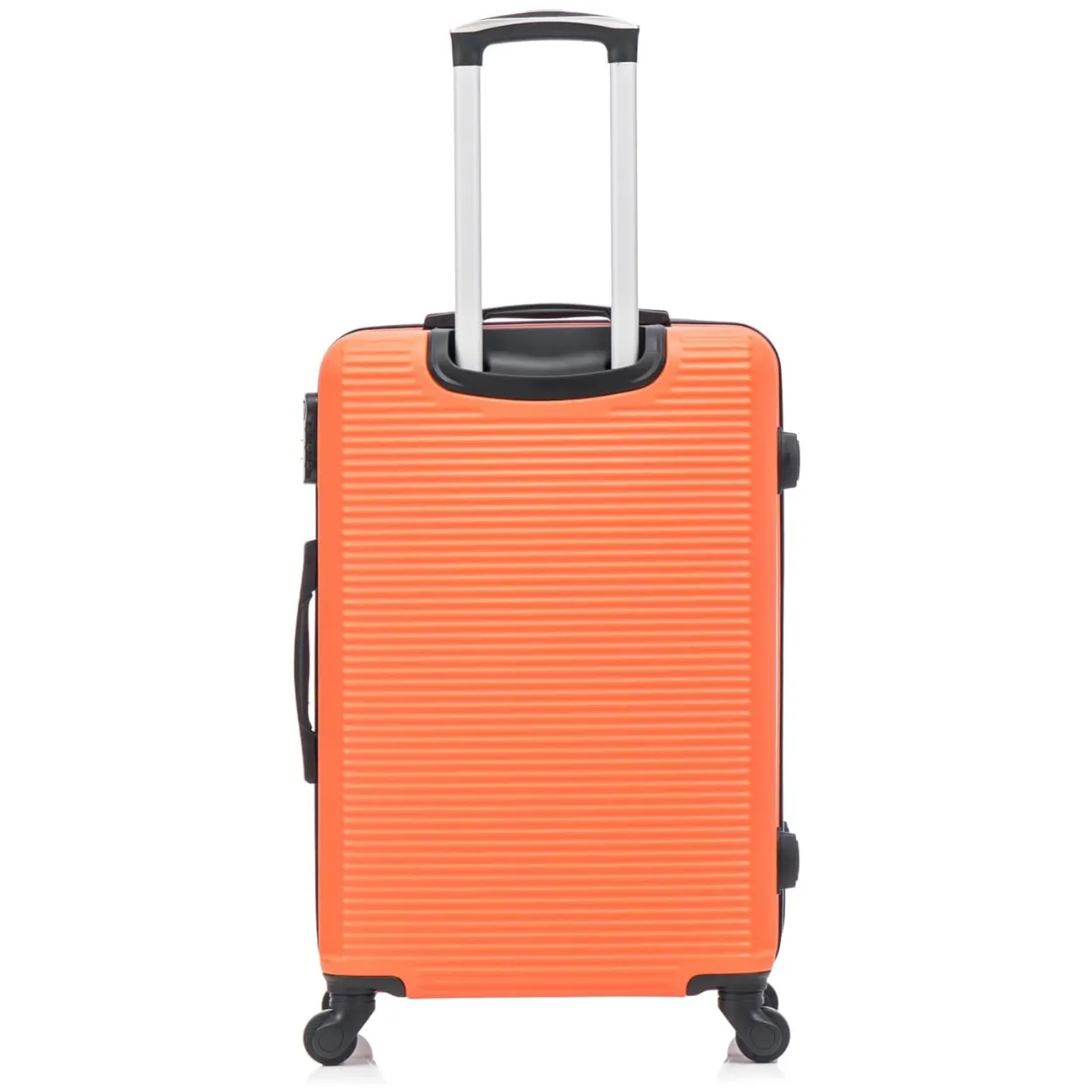 CELIMS Valigia Stiva ABS L 65 cm Arancione rigida
