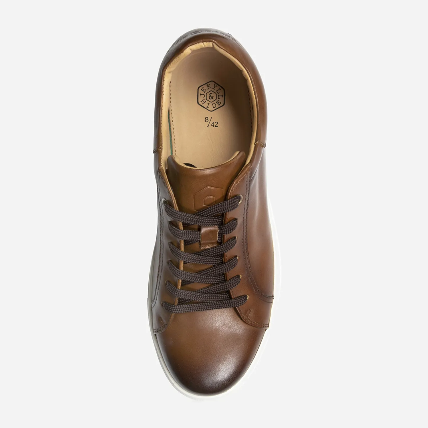 Jekyll & Hide Seattle Sneaker Pelle Tan Uomo Classica