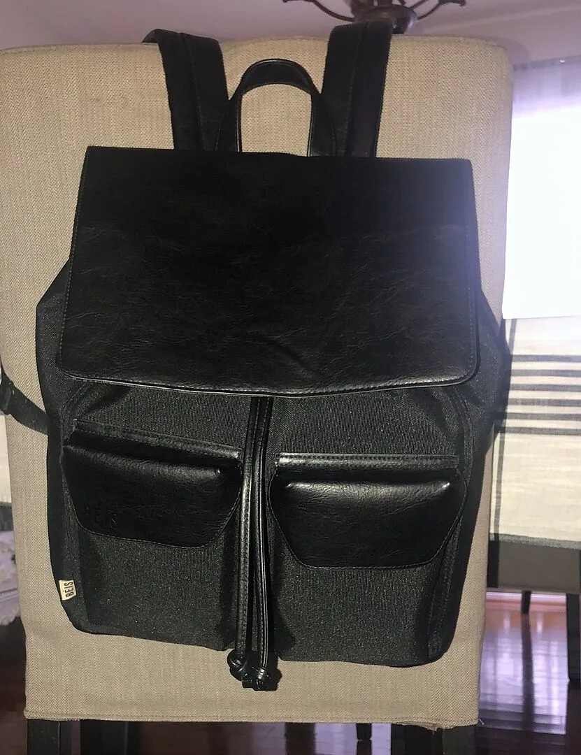 Beis Rucksack zaino Black porta laptop lavabile