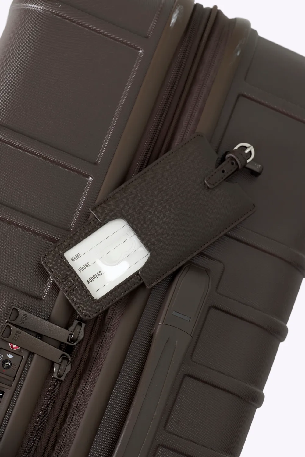 Beis The Luggage Tag Espresso Etichetta Bagaglio