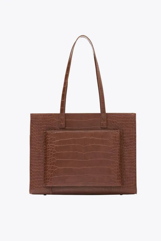 Beis Work Tote tote lavoro acero cocco vegano