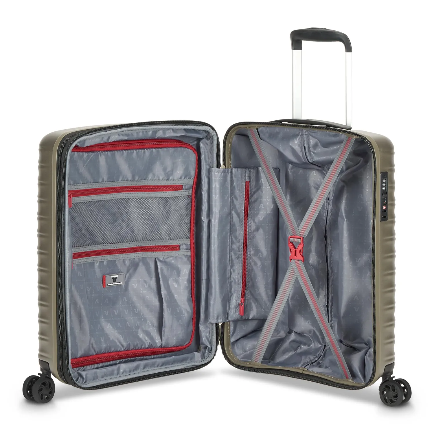 Roncato Wave DLX trolley bagaglio a mano champagne 40 L