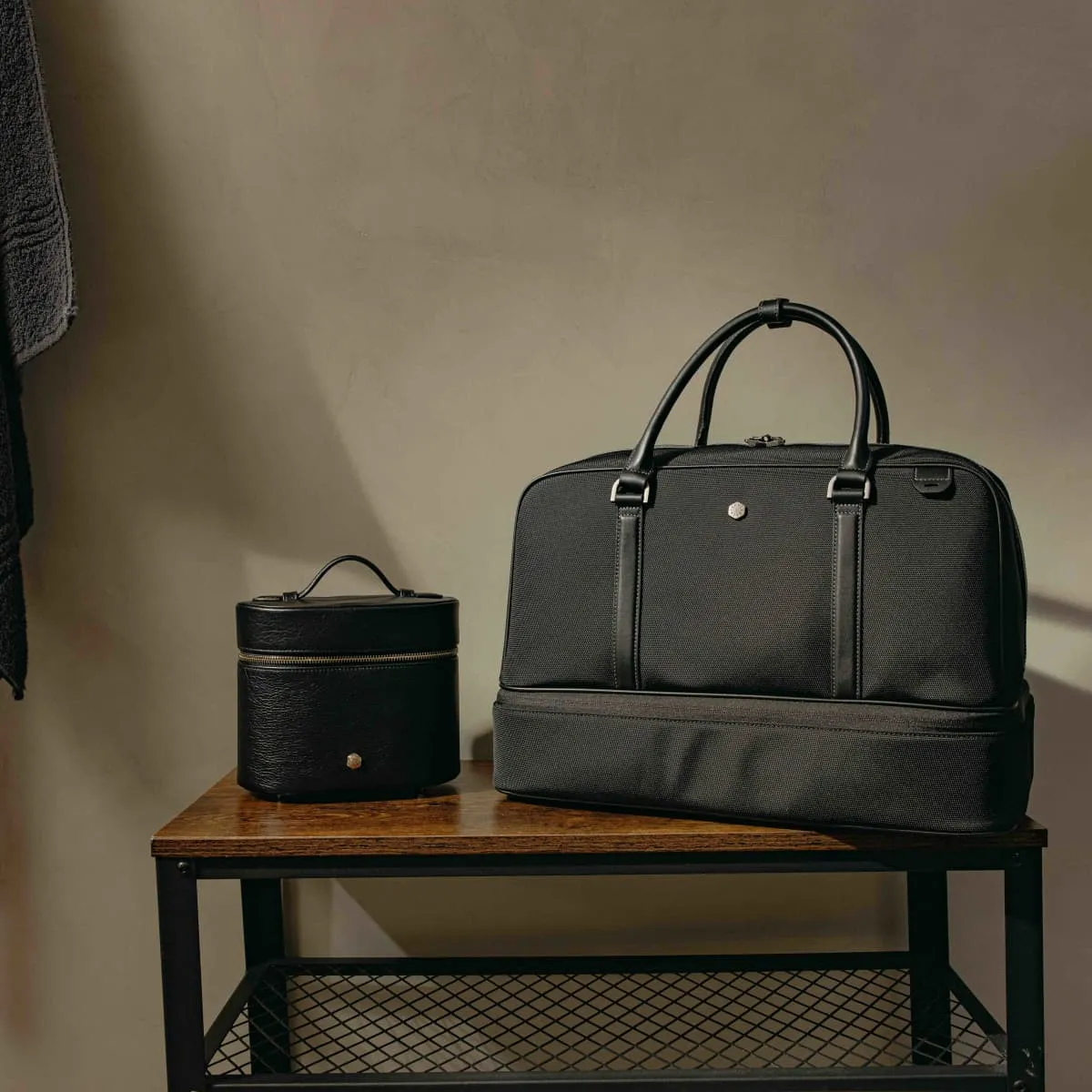 Jekyll & Hide Tokyo Golf Duffle borsone nero RFID