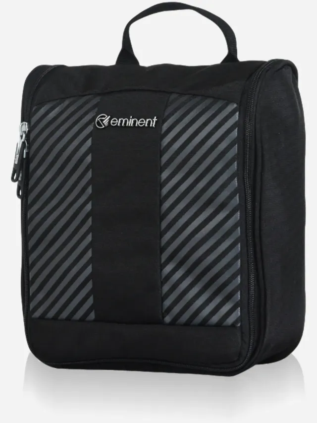 Eminent borsa toilette appendibile nylon con gancio