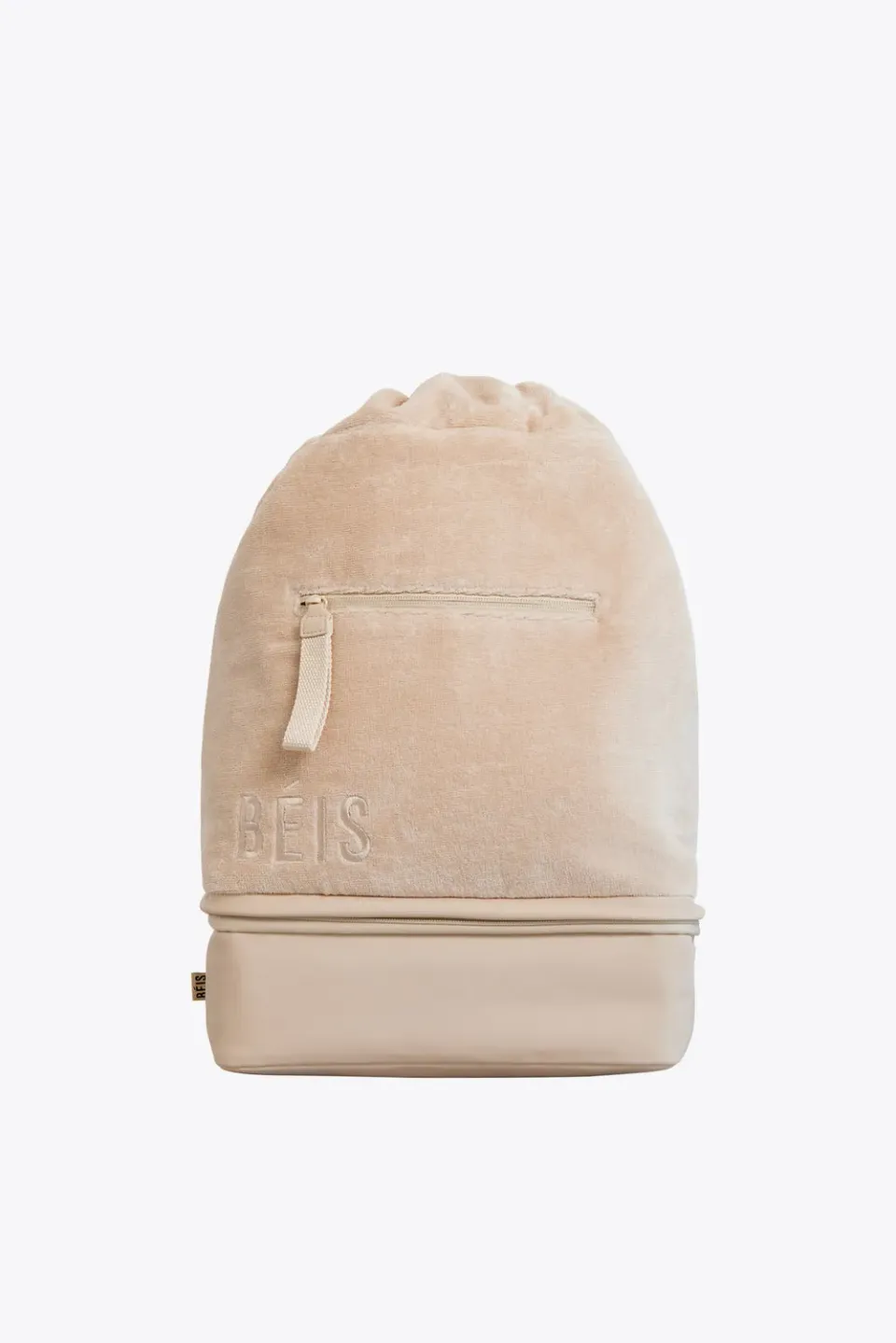 Beis Terry Backpack Cooler zaino termico beige