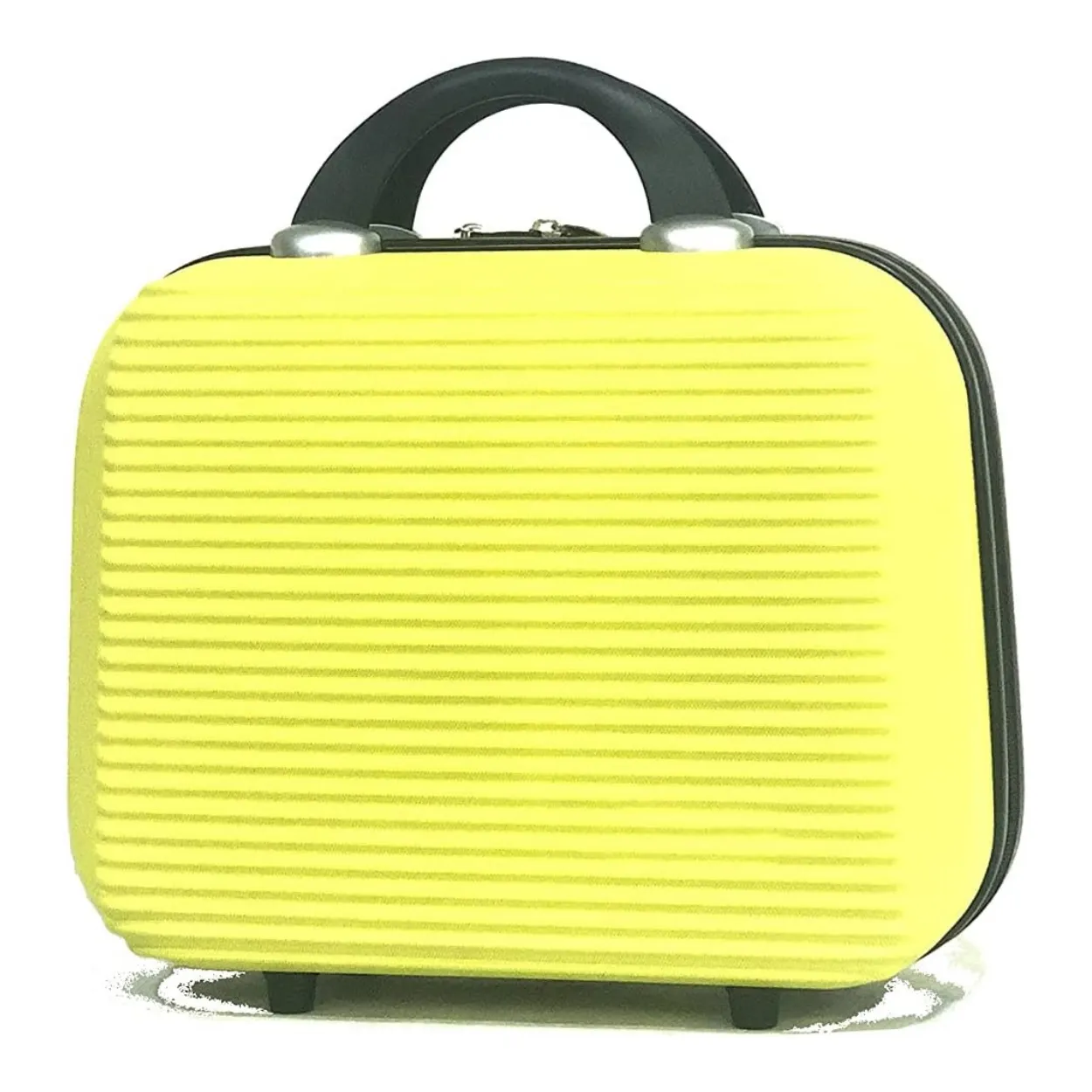 CELIMS Set 5 pezzi ABS valigie + beauty giallo famiglia