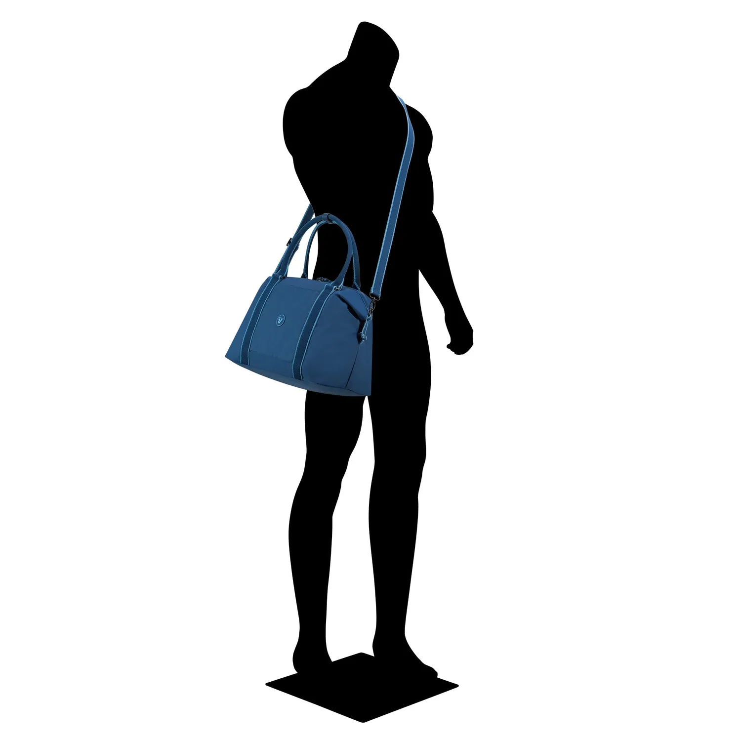 Roncato Rolling borsa cabina blu scuro da weekend