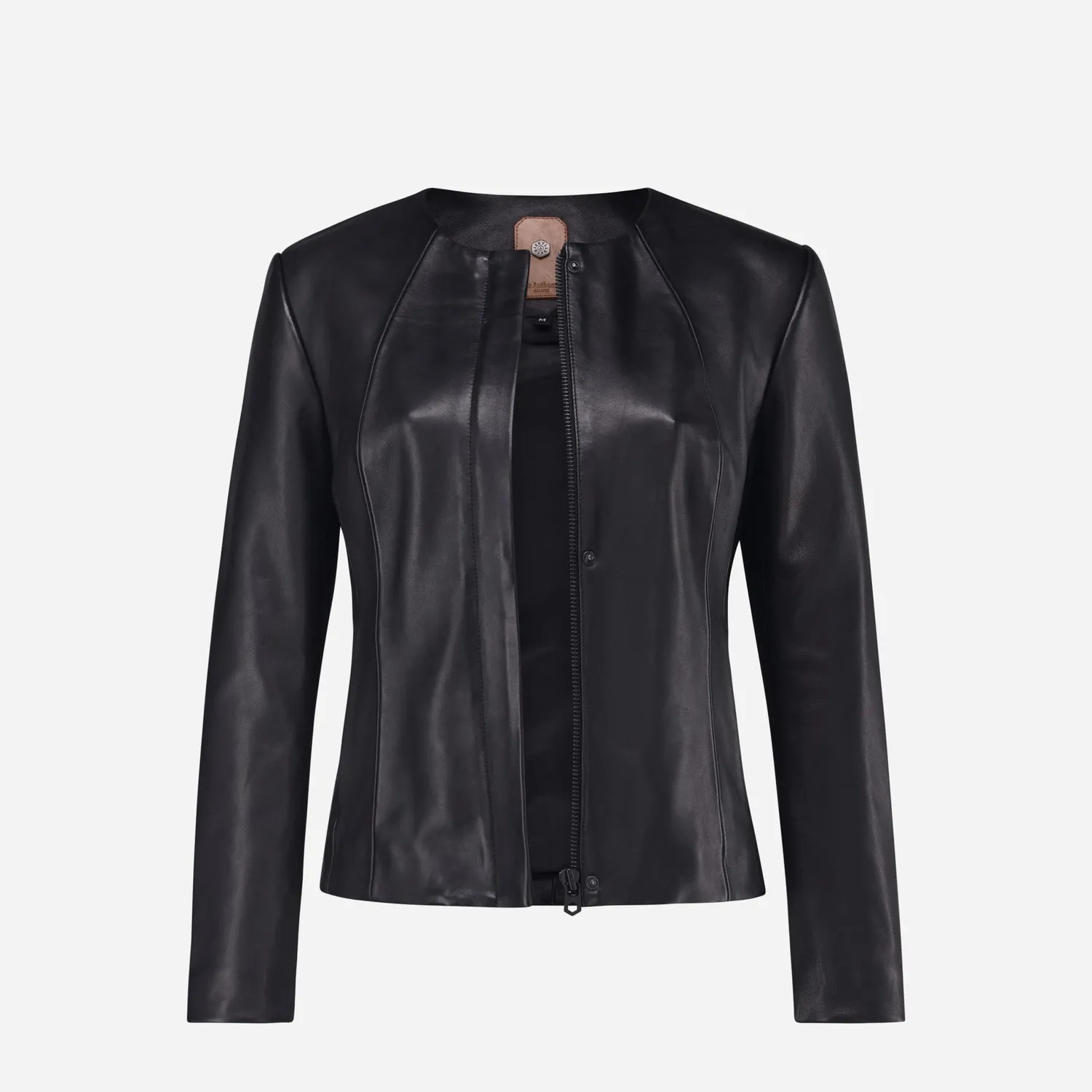 Jekyll & Hide Sophia Saba giacca pelle donna nero vera pelle