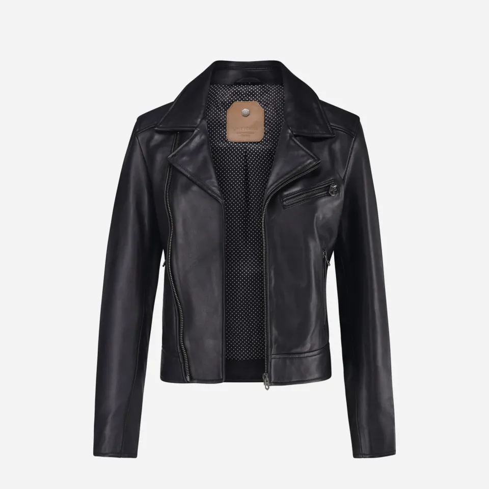 Jekyll & Hide Sophia giubbotto pelle nero donna