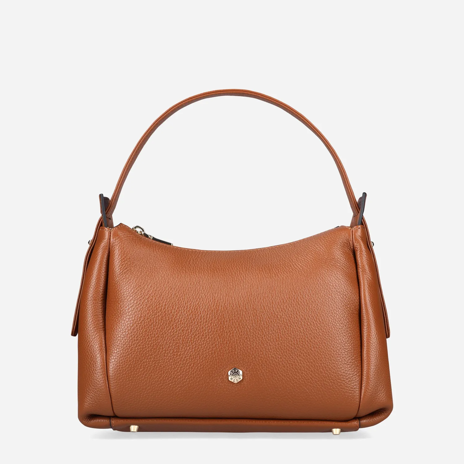 Jekyll & Hide Madrid Sling borsa nera pelle pieno fiore