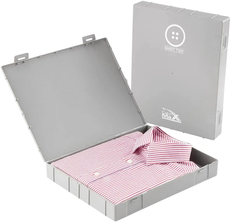 Cabin Max Shirt Tidy porta camicie viaggio 2 pezzi Opaco