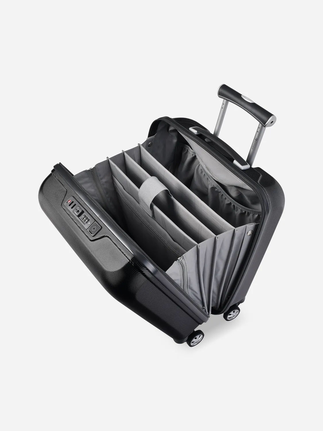 Eminent Kapstadt Ingresso pilota valigia business nero USB