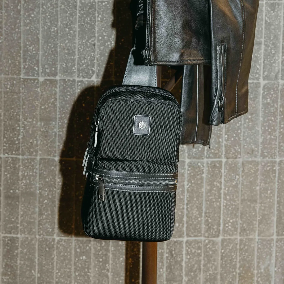 Jekyll & Hide Tokyo borsello chest bag nero nylon