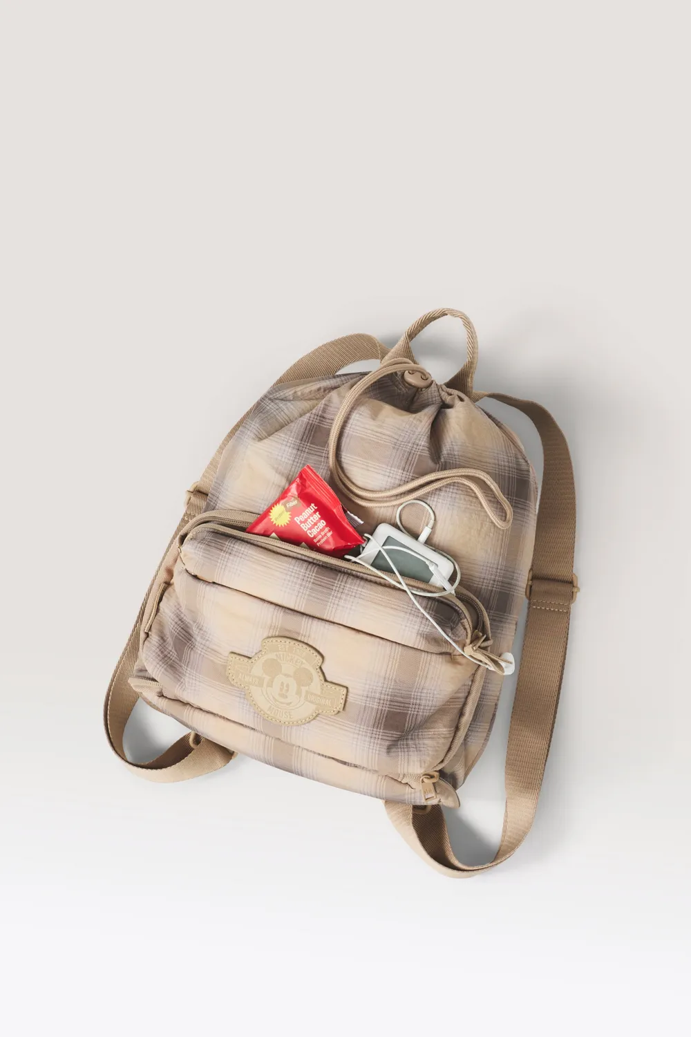 Béis Disney Zaino Compatto Scozzese trasformabile