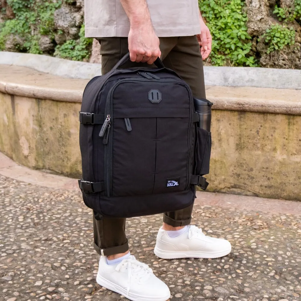 Cabin Max Lyon Metz zaino cabina espandibile 24L nero