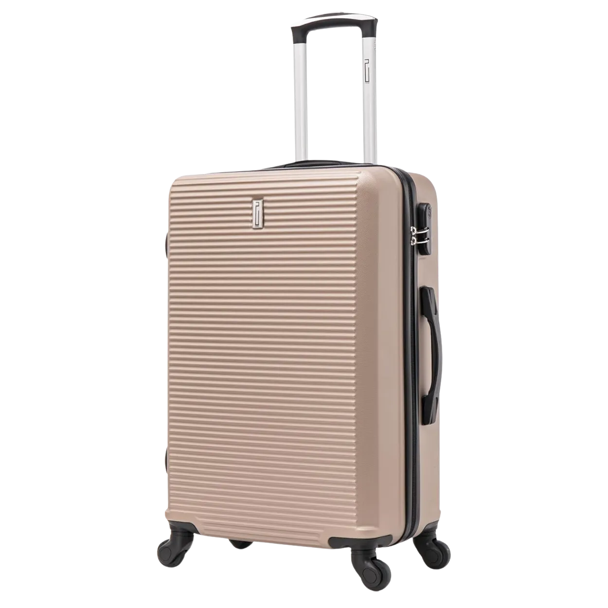 CELIMS Valigia da Stiva L 65 cm ABS Champagne rigida