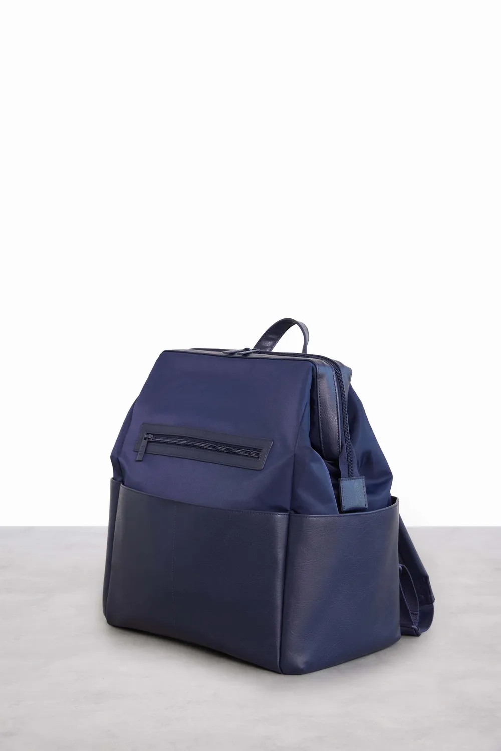 Beis Backpack Diaper Bag zaino fasciatoio blu navy con fasciatoio