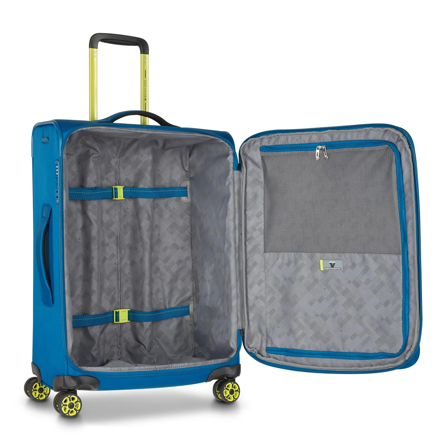 Roncato Move set 3 trolley Blu Laguna TSA espandibile