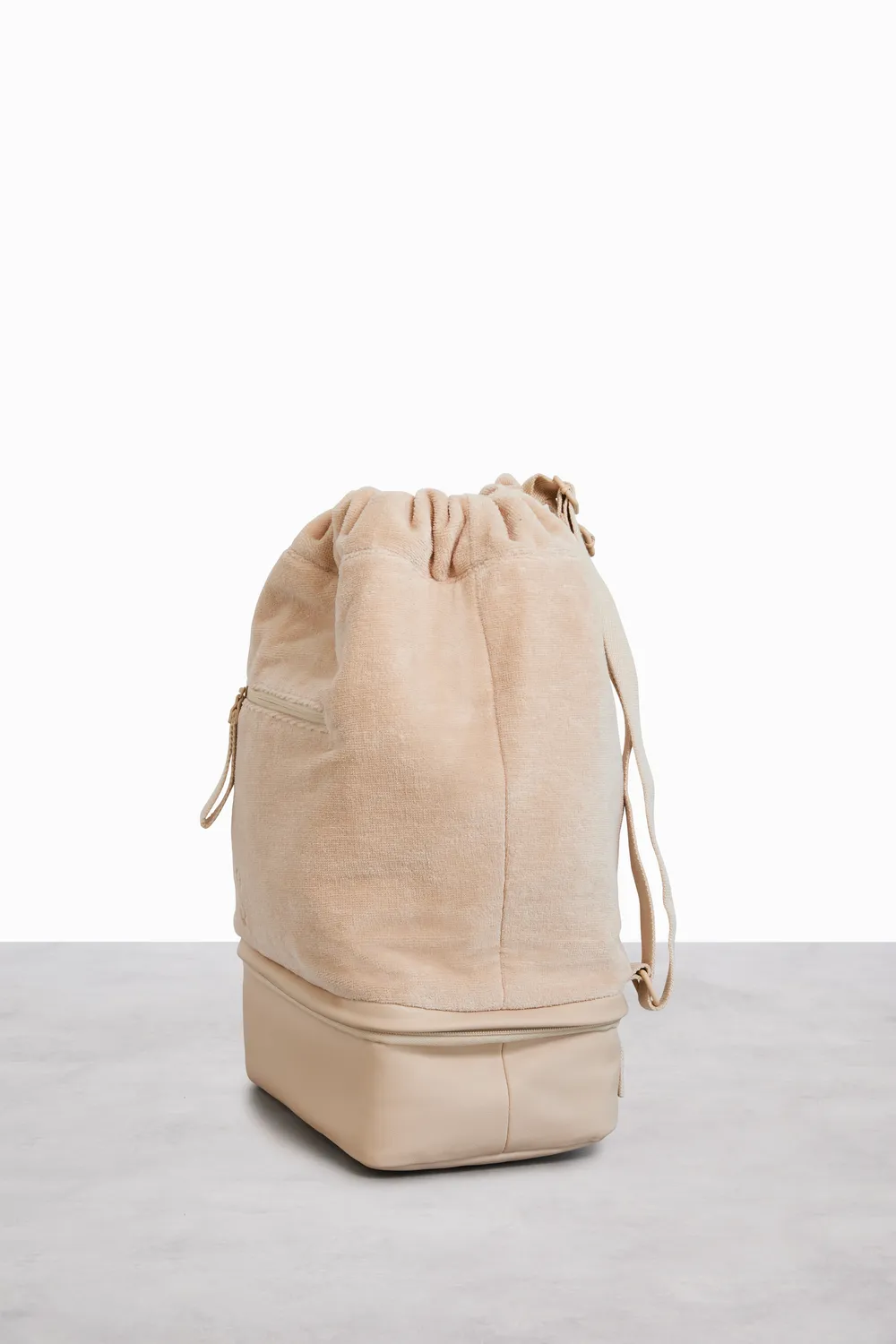 Beis Terry Backpack Cooler zaino beige