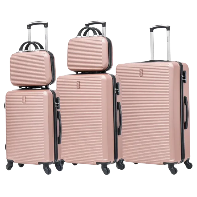 CELIMS Weekend set valigie 5 pezzi ABS 55-85 cm