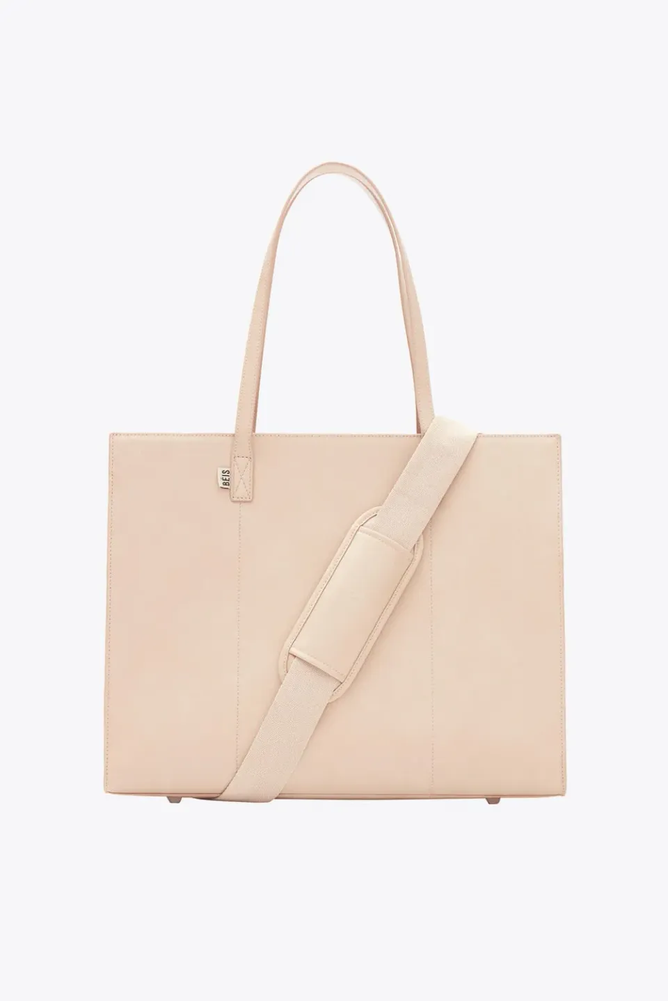 Beis Work Tote borsa lavoro beige capiente