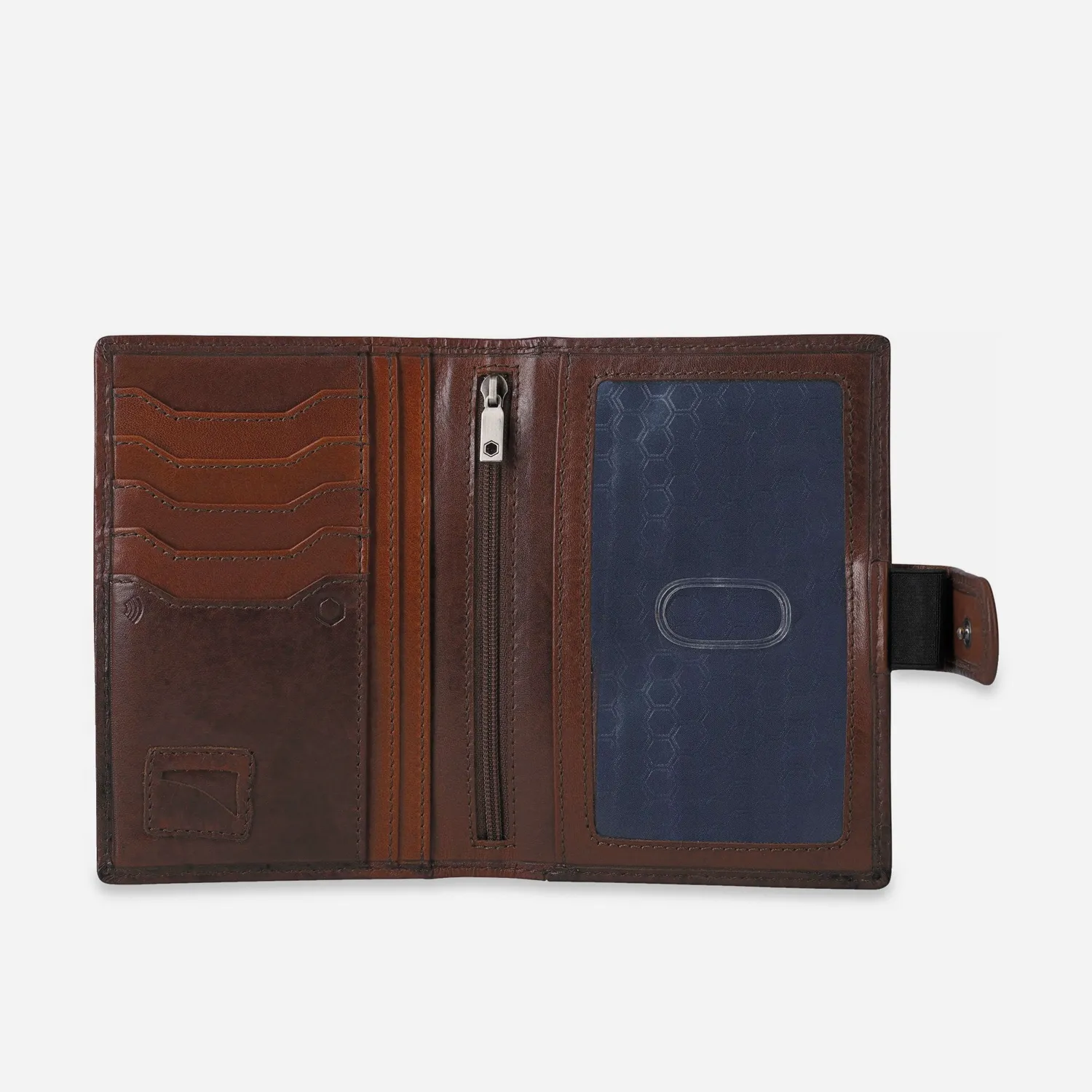 Jekyll & Hide Texas Passport portapassaporto pelle argilla RFID