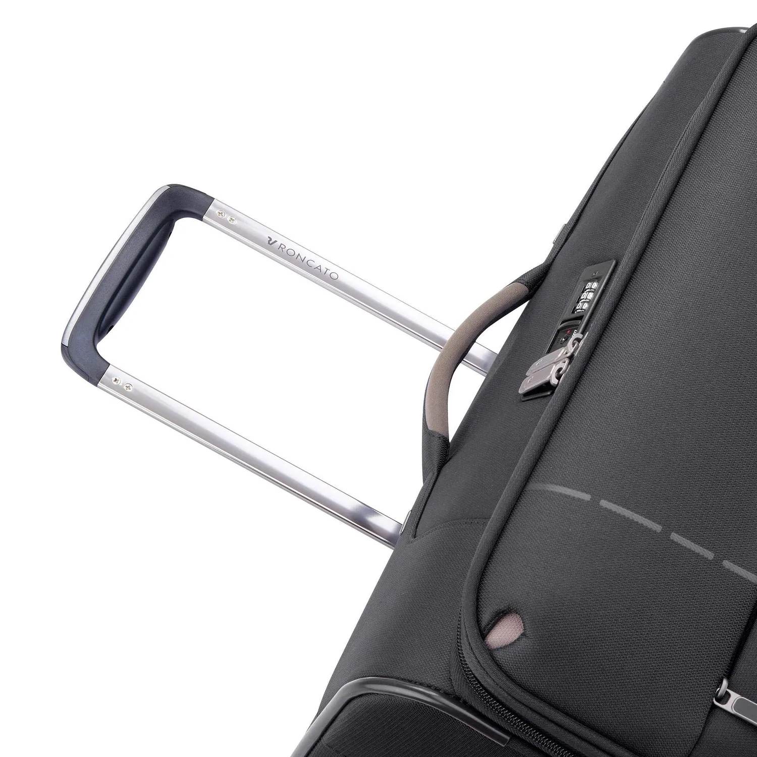 Roncato Sidetrack Trolley Grande 75 cm Valigia Nero Espandibile