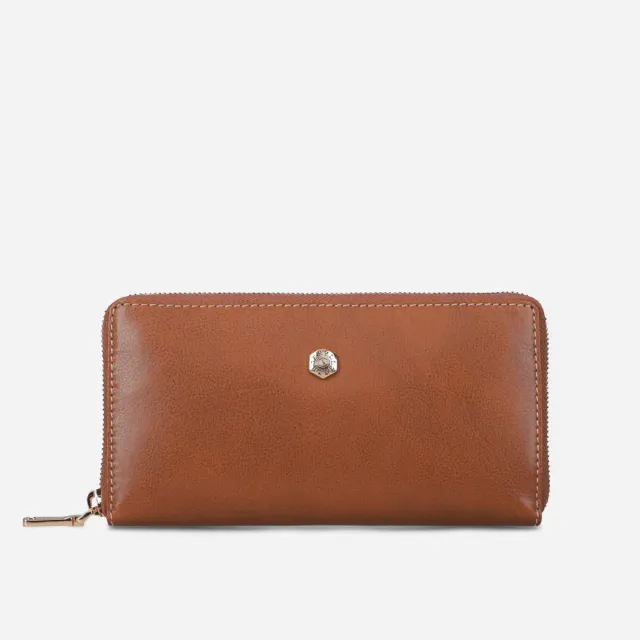 Jekyll & Hide Zulu Large Purse portafoglio argilla zip around