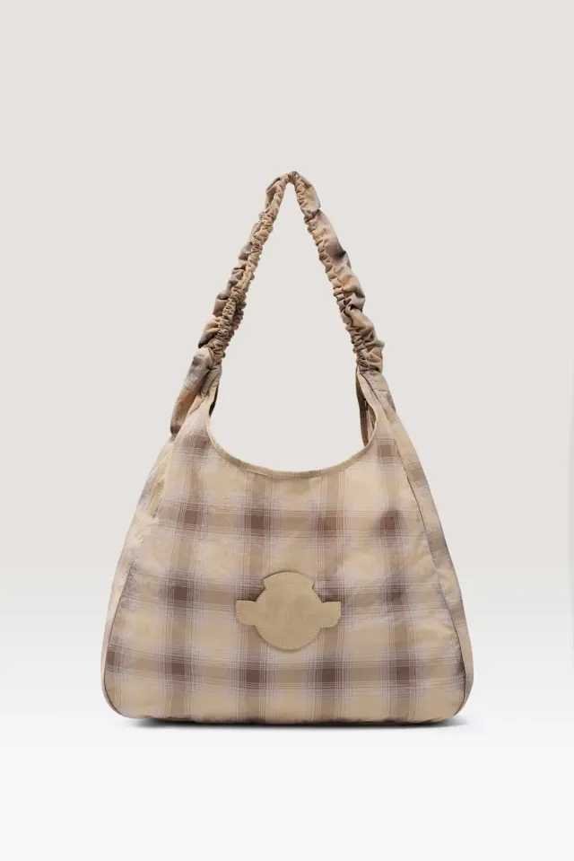 Beis Disney Packable Charm Bag borsa plaid pieghevole